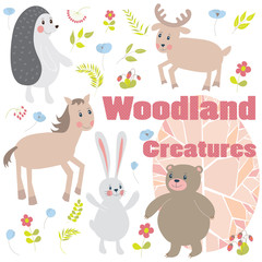 Woodland creatures