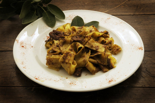 Pappardelle al cinghiale