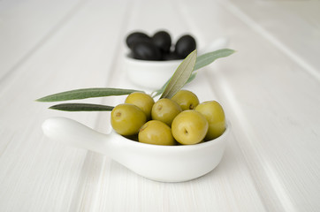 green olives