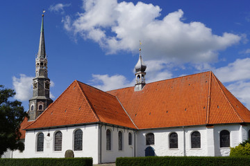 Obraz premium St. Jürgen Kirche in HEIDE ( Schleswig-Holstein )
