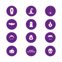 Halloween icons