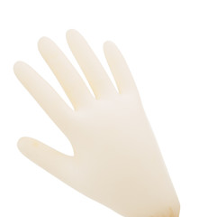 medical gloves isolated