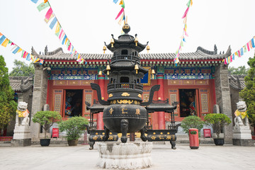 guangren temple  , Xian, China - obrazy, fototapety, plakaty