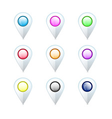 Map Label Icon Set