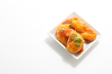 エビのチリソース