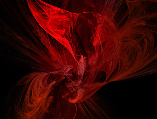 red colorful fantasy background abstract illustration