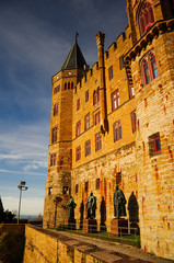 Beautiful Autumn in Hohenzollern Castle and around, Germany