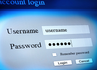 account login sequence