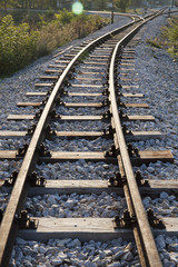 Fototapeta premium old railway