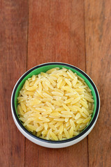 pasta in dish
