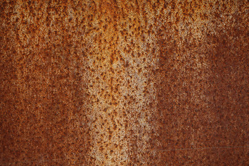 Rusted metal texture