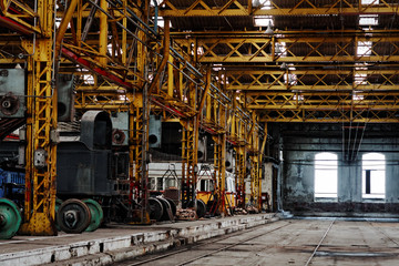 Industrial building interior