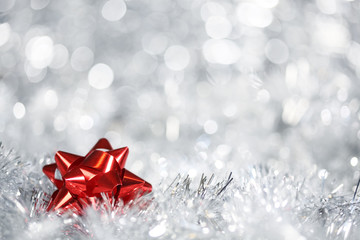 Silver Christmas background