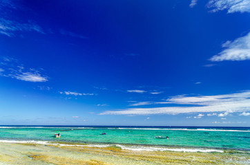 Turquoise Sea and Blue Sky