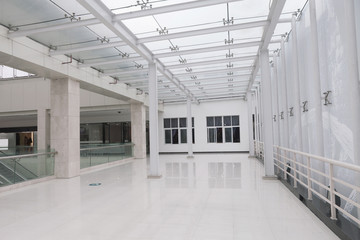 interior of shopping mall