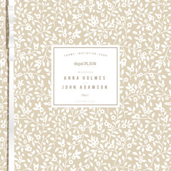 Wedding grand card with a beautiful background