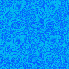 Winter Christmas seamless pattern