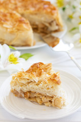 Apple pie of phyllo dough.
