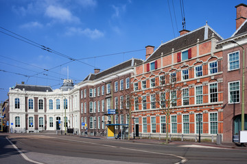 Fototapeta premium Kneuterdijk Street in Den Haag