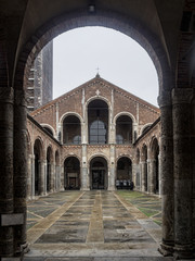 Basilica of Sant Ambrogio, Milan,  Italy