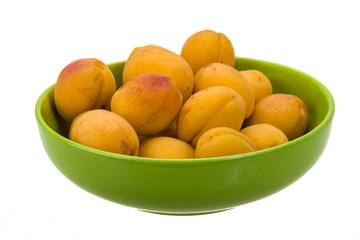 Ripe apricots