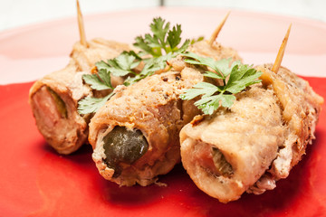 Beef rolls