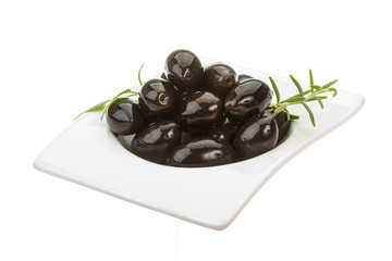 Black gigant olives