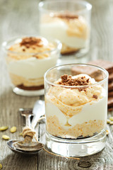 Pumpkin Cheesecake in a glass