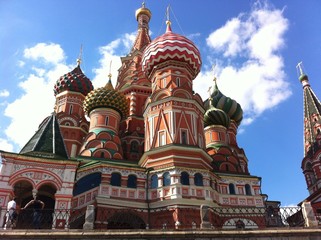 Fototapeta na wymiar St Basils katedry w Moskwie, Rosja