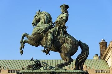 Prinz Eugen Reiterdenkmal in der Hofburg - Wien