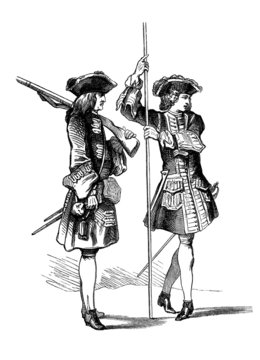 Militaria : Infantry - 18th century