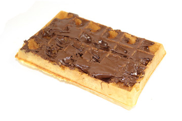 gaufre au chocolat