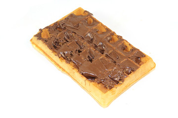 gaufre au chocolat