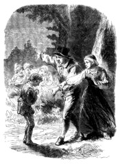Peasants - Scene - 19th century