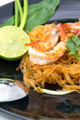 thai style noodles, local named Pad Thai