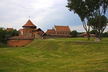 Fototapeta na wymiar Zamek w Kownie na Litwie
