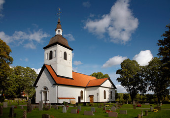 Fototapeta na wymiar Vardinge church, Sweden