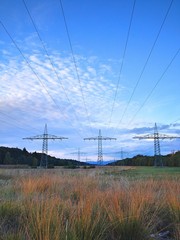 Hochspannungsleitungen