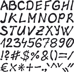 Doodle Character Type Set