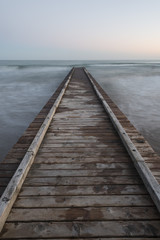 Obraz premium Jesolo, spiaggia di sera