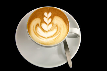 Latte Art Herzen - Kaffeekünstler