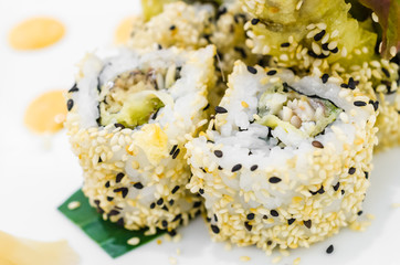 Sesame sushi