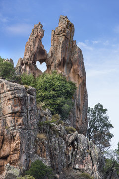 coeur Calanques de Piana - Corse - France