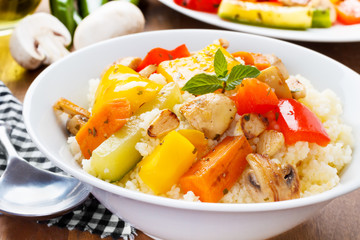 Cous Cous mit Gem&uuml;se - Cous cous with veggies