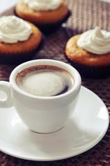 coffee with muffins