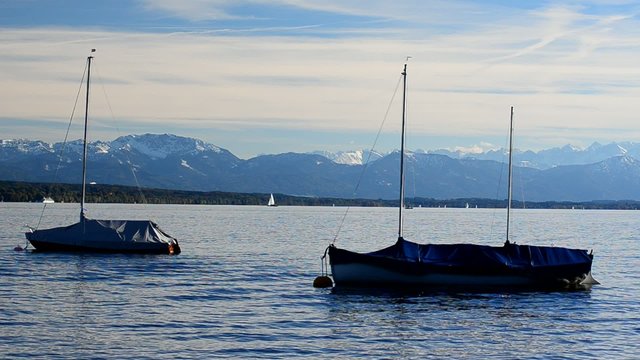 Boote am See