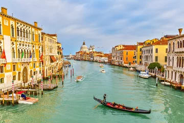 Store enrouleur Venise Gondole sur le Grand Canal