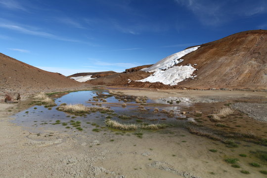 Volcano Krafla, Iceland