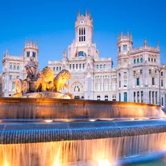 Foto op Plexiglas Plaza de Cibeles, Madrid, Spain. © kasto