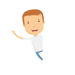 in various poses for use in advertising, presentations, etc.